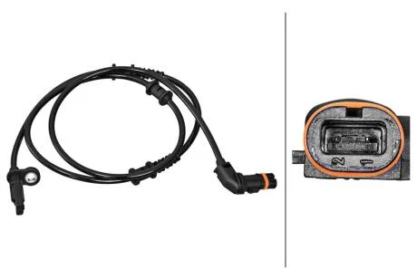 DB Датчик ABS передн. X166, W166, C292 HELLA 6PU 358 217151