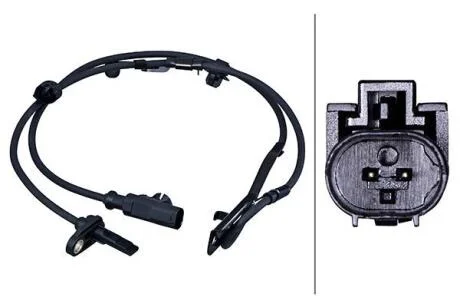 TOYOTA Датчик ABS передній правий Avensis 09-. HELLA 6PU 358 218021