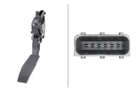 CHEVROLET Датчик положення педалі ходу CRUZE, OPEL ASTRA J, CASCADA HELLA 6PV 009 765711