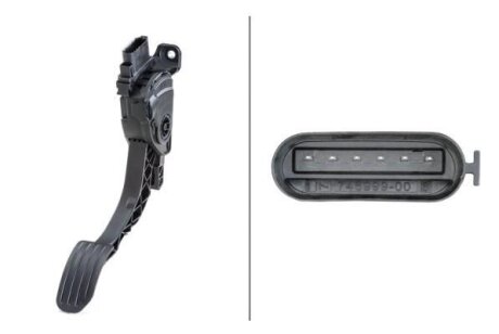 VOLVO Датчик положення педалі ходу S60 II, S80 II, V60 I, V70 III HELLA 6PV 010 834-801