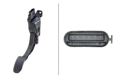 VOLVO Датчик положення педалі ходу S60 II, S80 II, V60 I, V70 III HELLA 6PV 010 834801