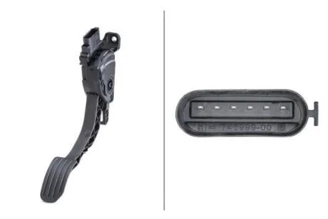 VOLVO Датчик положення педалі ходу S60 II, S80 II HELLA 6PV 010 834811