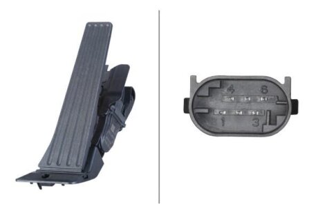 BMW Датчик положення педалі ходу E81, E82, E87, E88 HELLA 6PV 010 946-281