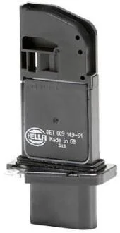 VW Витратомір повітря (вставка-датчик) Audi A3, Golf V,VI, Passat, Skoda, Seat 2.0TFSI, RS 04- HELLA 8ET 009 149611