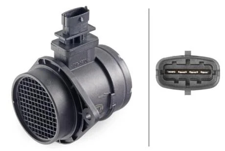 FIAT Витратомір повітря Fiorono 1.3D HELLA 8ET 358 095191