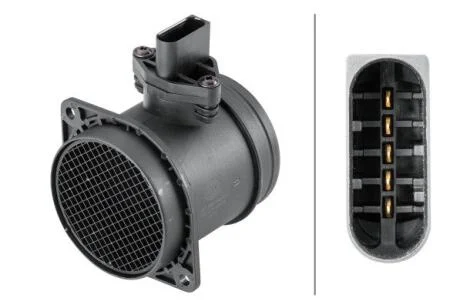 AUDI Витратомір повітря A3 3.2 V6 03-, TT 3.2 V6 03-, BENTLEY, VW HELLA 8ET 358 095401