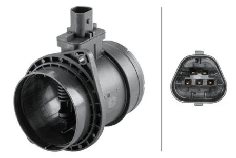 LAND ROVER Витратомір повітря DISCOVERY 3.0 13-, RANGE ROVER 3.0 12-, RANGE ROVER SPORT 3.0 13-, JAGUAR HELLA 8ET 358 095631