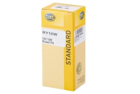 RY10W 12V 10W Лампа розжарювання STANDARD HELLA 8GA 002 071051