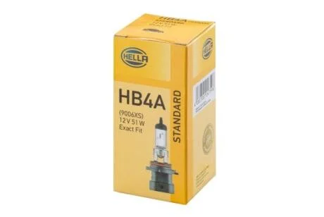 Лампа розжарювання, основна фара HELLA 8GH 005 636201