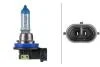H11 12V 55W Лампа розжарювання WHITE LIGHT UP TO 300h, UP TO 4200 KELVIN HELLA 8GH 223 498151 (фото 1)