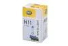 H11 12V 55W Лампа розжарювання WHITE LIGHT UP TO 300h, UP TO 4200 KELVIN HELLA 8GH 223 498151 (фото 2)
