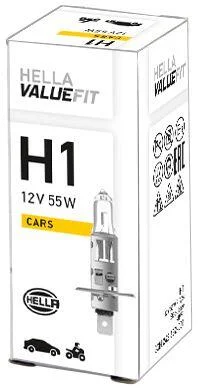 Лампа розжарювання, фара дальнього світла HELLA 8GH 242 632001 (фото 1)