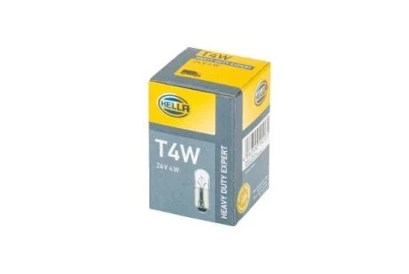 T4W Heavy Duty 24V 4W автолампа HELLA 8GP 002 067261