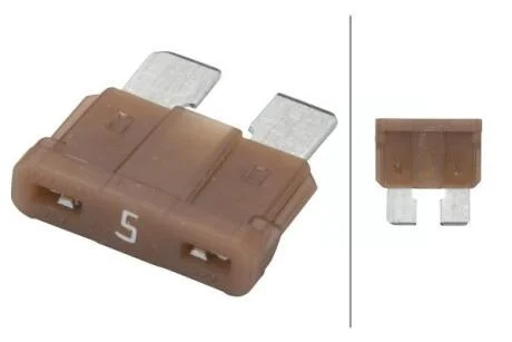 VW Предохранитель 5A бежевый HELLA 8JS 711 684002