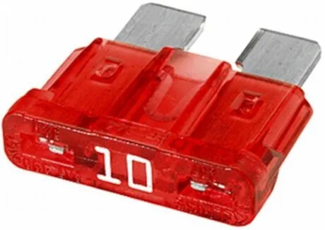 Предохранитель 10А (стандартный) красный HELLA 8JS 711 686002