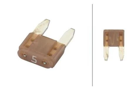 Запобіжник MINI 5A (бежевий) HELLA 8JS 728 596131