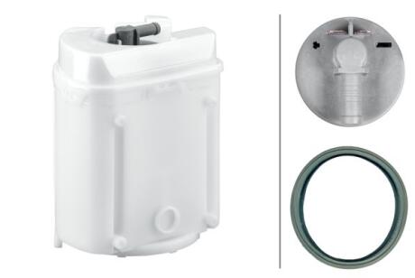 Електро-бензонасос (модуль) VW 1.4/2.0: Audi A3,Golf IV,Skoda Octavia I, II,Roomster,Sharan 2.8 VR6 HELLA 8TF 358 106-141