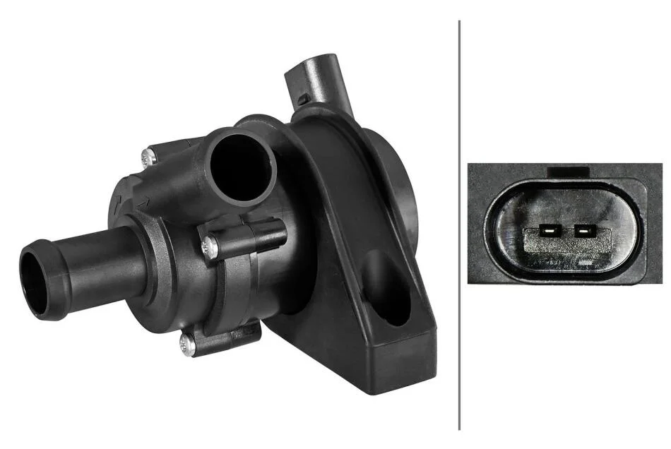 VW Додатковий водяний насос AMAROK 2.0 10-16, AUDI A4 B8 1.8/2.0 TFSI 07-, Q5 2.0 TFSI quattro 08-, SEAT EXEO 1.8/2.0 10-13 HELLA 8TW 358 304571 (фото 1)