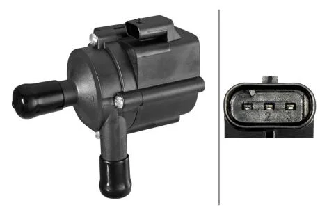 FORD Додатковий водяний насос C-MAX II 12-, FOCUS III 12-, MONDEO V 15- HELLA 8TW 358 304731