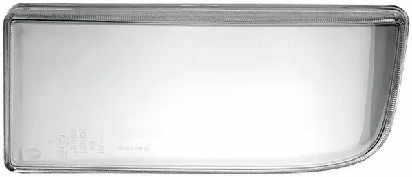 Скло фари прав (з ущільненням) MERCEDES AXOR 2 10.04- HELLA 9ES247754001 (фото 1)
