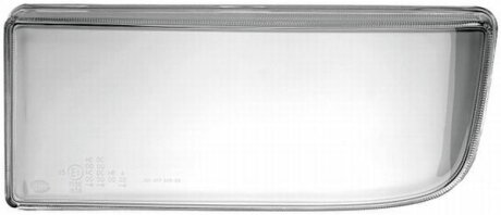 Скло фари прав (з ущільненням) MERCEDES AXOR 2 10.04- HELLA 9ES247754001 (фото 1)