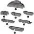 Щітка склоочисника безкаркасна Multi-Clip (1x550mm) HELLA 9XW 197 765221 (фото 2)