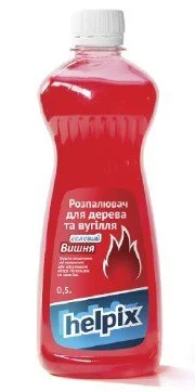 0,5л розпал для костра рідкий (розпал) HELPIX 4823075800018 (фото 1)