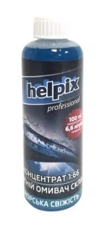 Омивач скла літній концентрат 1:6,6л 100ml море HELPIX 4823075802852