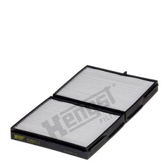 Фільтр салону (266x142x20мм, вентиляційний, панель) KOMATSU D155A-1, D155A-2, D155A-3, D155A-5, D155A-6, D155A-6R, D155AX-3, D155AX-5, D155AX-5B, D155AX-5SL, D155AX-6, D155AX-6A, D275AX-5E0, D41E-6 HENGST FILTER E2921LI