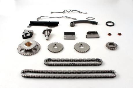 Комплект ГРМ (ланцюг + шестерня) NISSAN 100NX, ALMERA I, PRIMERA, SERENA, SUNNY II, SUNNY III, SUNNY III/KOMBI, VANETTE CARGO 1.4/1.6 10.88-07.02 HEPU 210411
