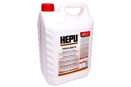 Антифриз G12 READY MIX RED-37C (Каністра 5л) HEPU P900RM12005