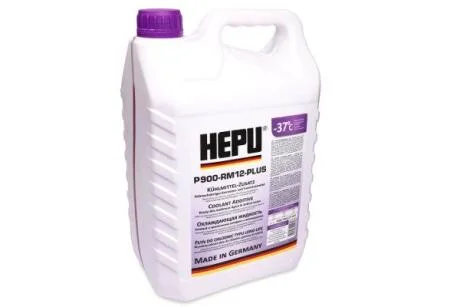 Антифриз G12+ READY MIX VIOLET-PURPLE-37C (Каністра 5л) HEPU P900RM12PLUS005
