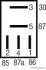Реле 10A, 20A 12V Audi, SEAT, Skoda, VW (вир-во Elparts) HERTH + BUSS 75614601 (фото 2)