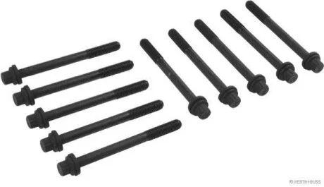 Комплект болтів з головкою системи TORX з чорного металу HERTH + BUSS J1285007