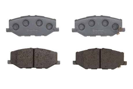 Колодки гальмівні дискові (комплект 4 шт) HERTH + BUSS J3608012