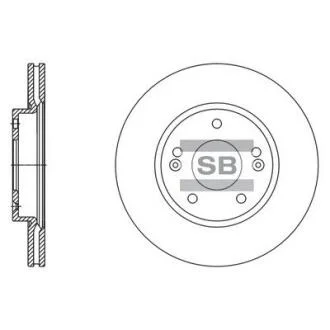 Гальмівний диск Hi-Q (SANGSIN) SD1135