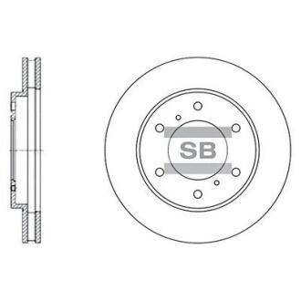 Гальмівний диск Hi-Q (SANGSIN) SD4311