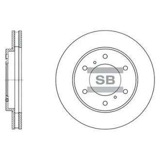 Гальмівний диск Hi-Q (SANGSIN) SD4311