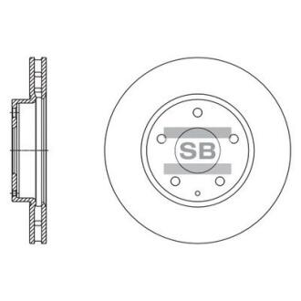 Гальмівний диск Hi-Q (SANGSIN) SD4421