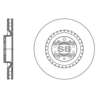 Гальмівний диск Hi-Q (SANGSIN) SD5503