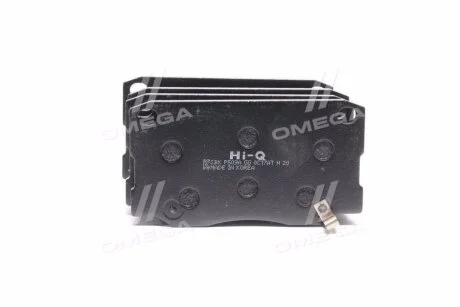 Комплект гальмівних накладок, дискове гальмо Hi-Q (SANGSIN) SP1080
