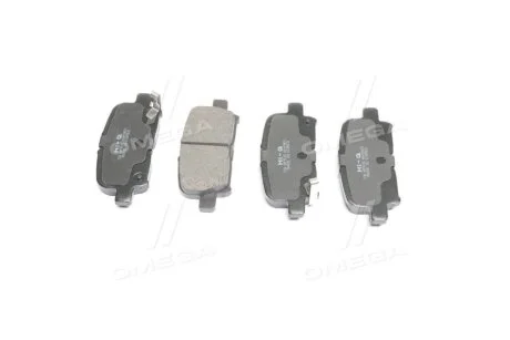 Комплект гальмівних накладок, дискове гальмо Hi-Q (SANGSIN) SP1371