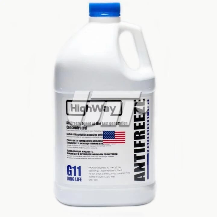 Антифриз HighWay ANTIFREEZE G11 концентрат синій 3,78л HiGHWAY 701494 (фото 1)