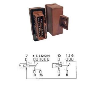 Реле, паливний насос HOFFER 7240109