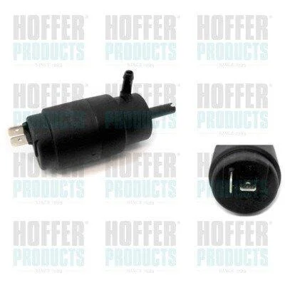 Насос подачі води для миття, система склоочисників HOFFER 7500102 (фото 1)