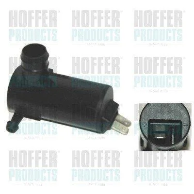 Насос подачі води для миття, система склоочисників HOFFER 7500112 (фото 1)