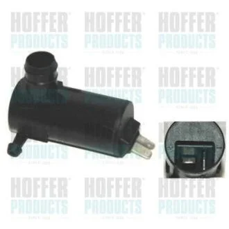 Насос подачі води для миття, система склоочисників HOFFER 7500112