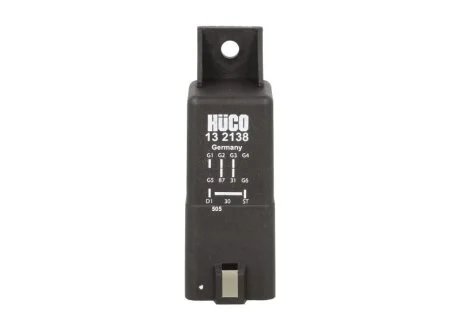 Реле свічок розжарювання HUCO 132138