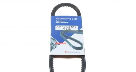 Ремінь (поліклиновий) AV 10 La 610 HUTCHINSON AV 10 LA 610