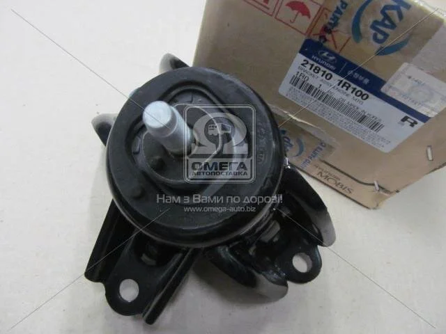 Опора двигуна права Hyundai Sb 11- (вир-во Mobis) Hyundai/Kia/Mobis 218101R100 (фото 1)